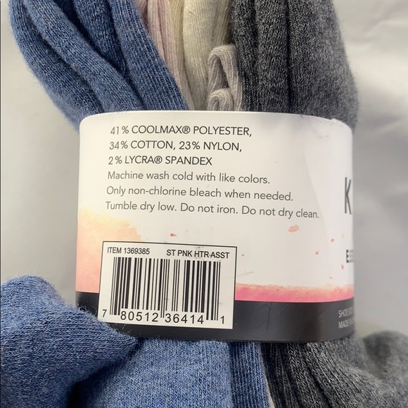 K.Bell Women’s essentials crew socks 5-pack - Picture 5 of 6
